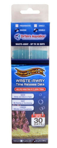 Waste-Away Marine Time Release Fish Gel Water Clarifier 2 Pack Large